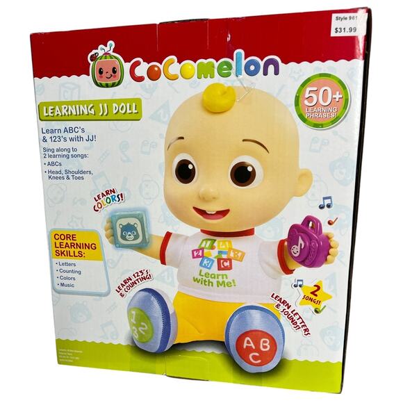 CoComelon Learning JJ Doll - Picture 2 of 4
